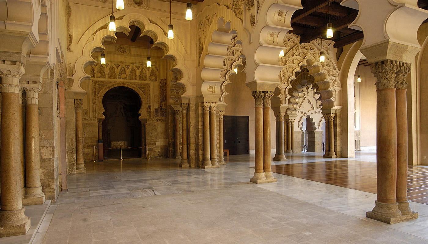 Patio de los Naranjos-Aljafería. (Dec)