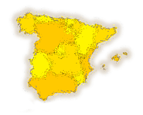 carte de l'espagne