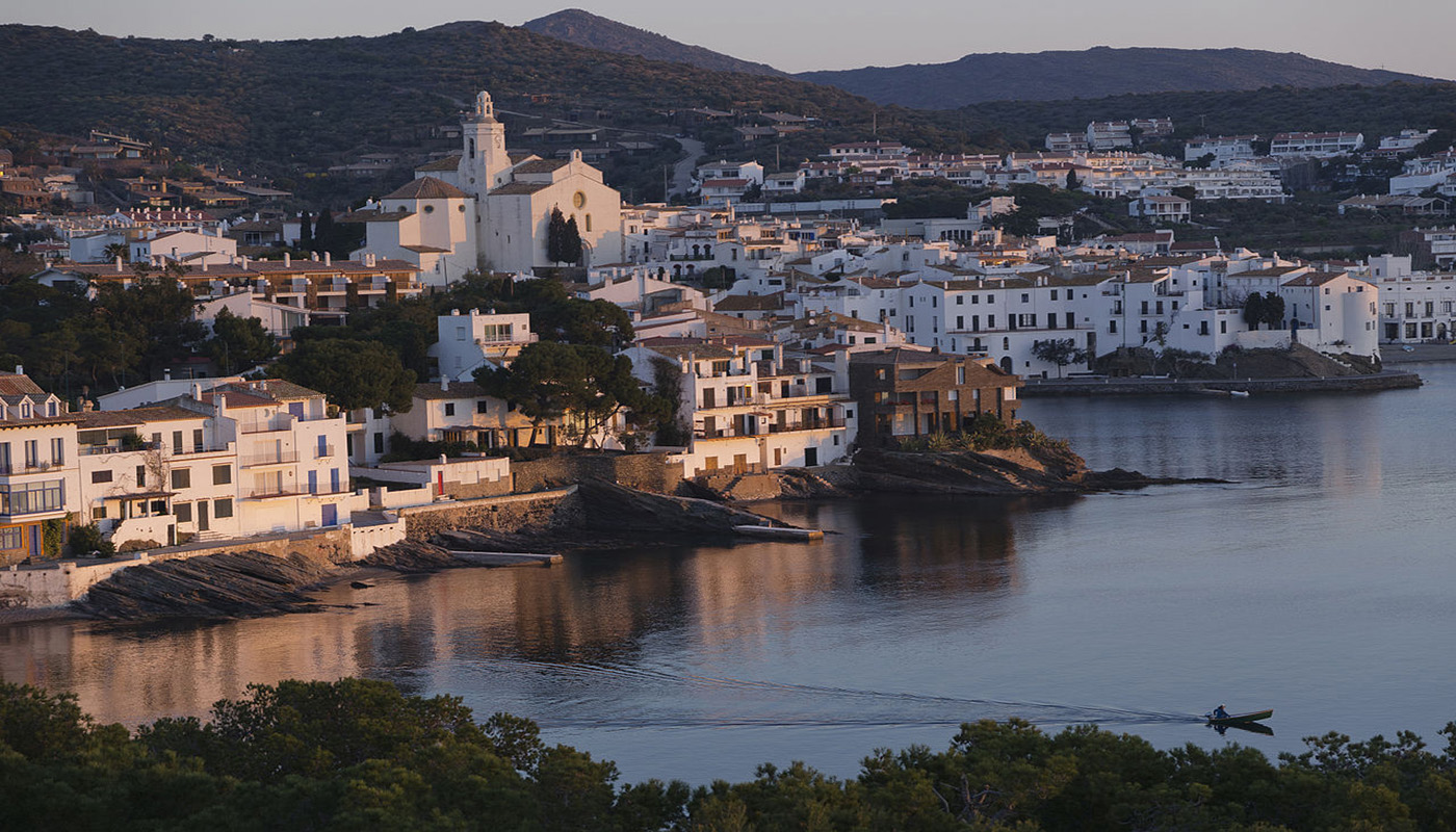 Lever de soleil, baie de Cadaques