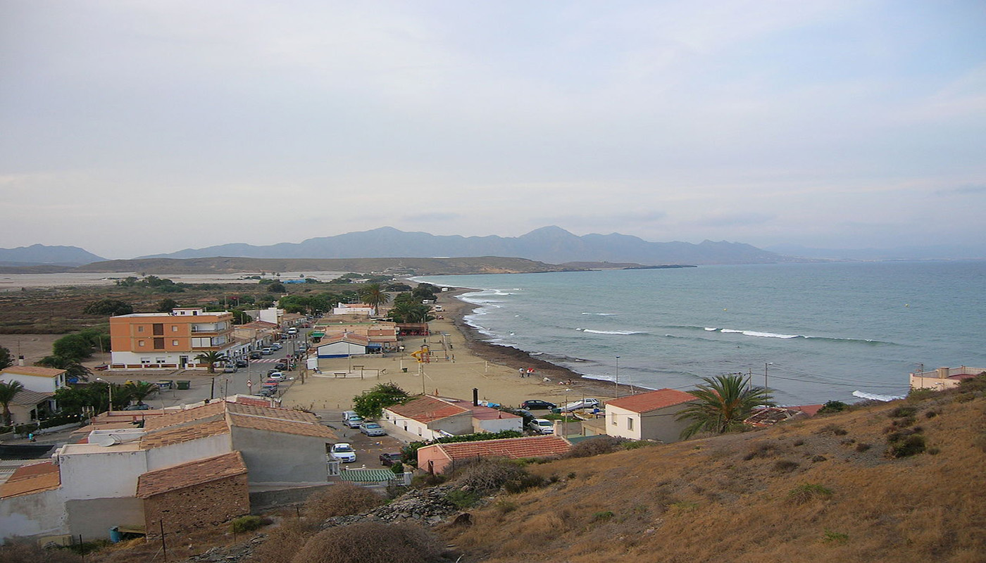 Vista general de la playa de Calnegre, Lorca 