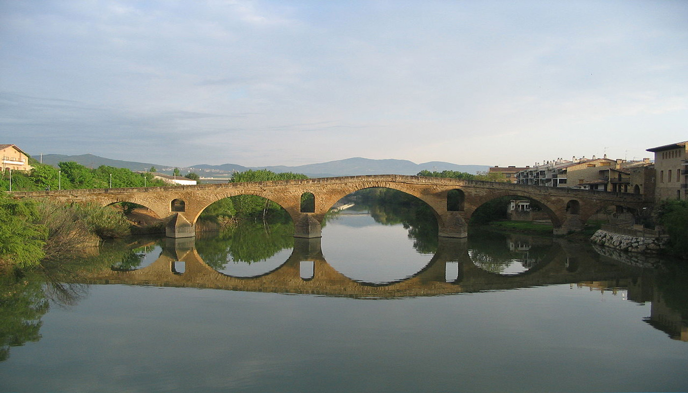 bridge in Puente la Reina